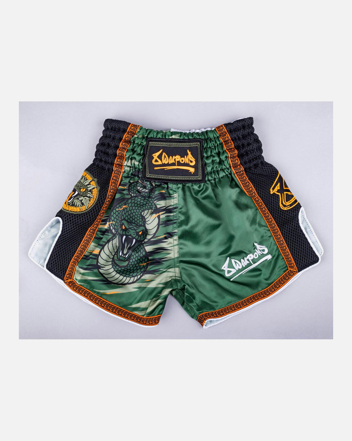 8 WEAPONS Muay Thai shorts Beastial Viper - Kaki