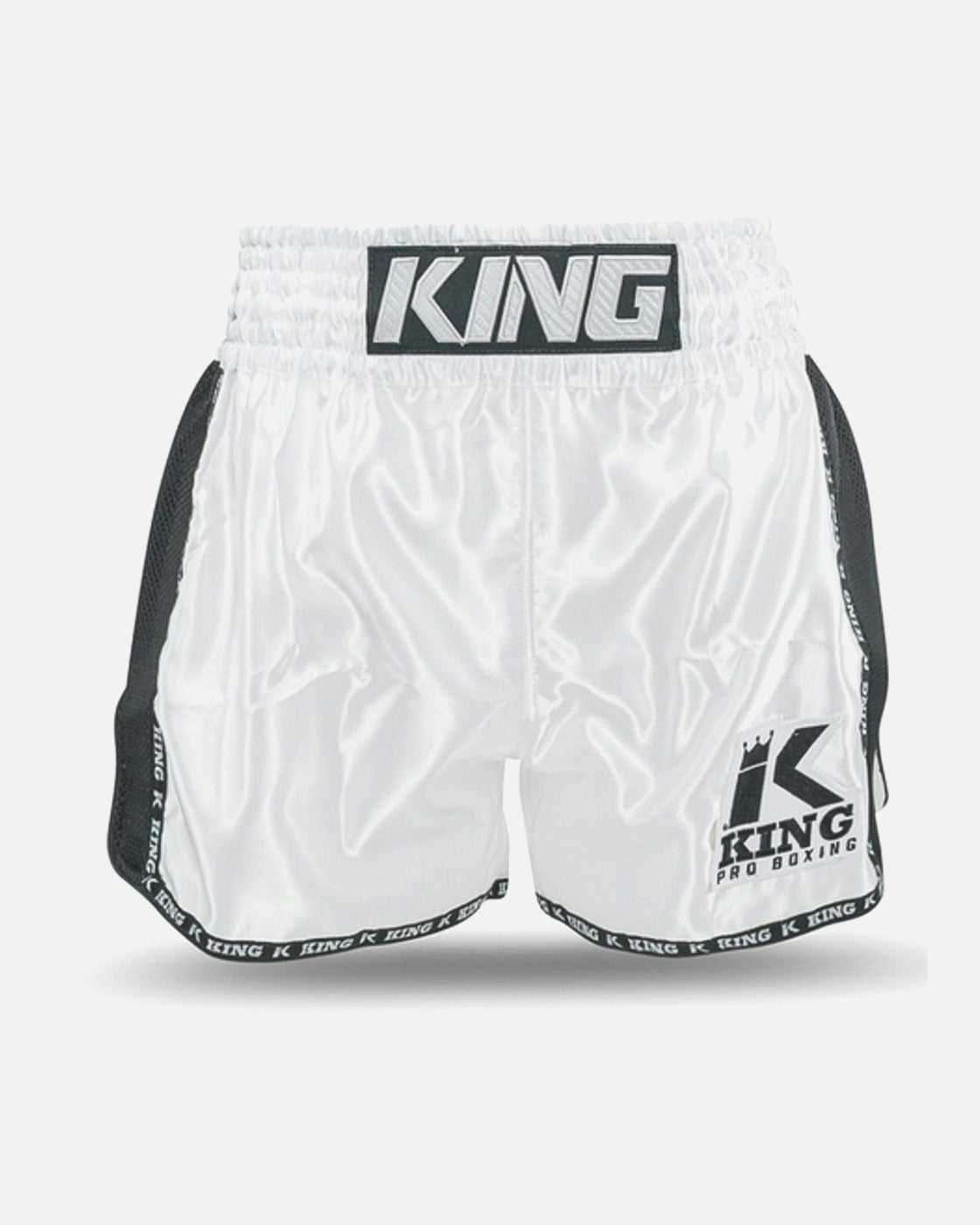 King Pro Boxing Muay Thai Shorts Bangkok - Wit
