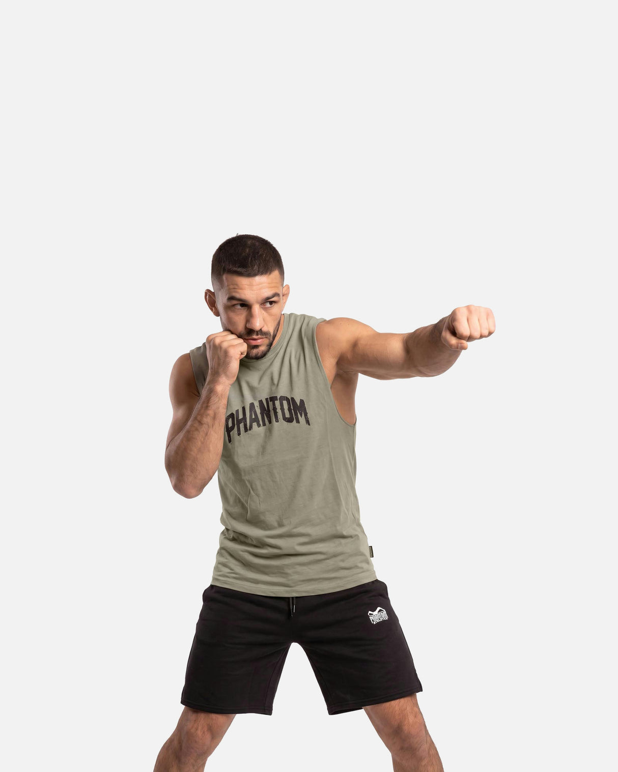 Phantom Athletics Mouwloos Shirt Legacy - Saliegroen