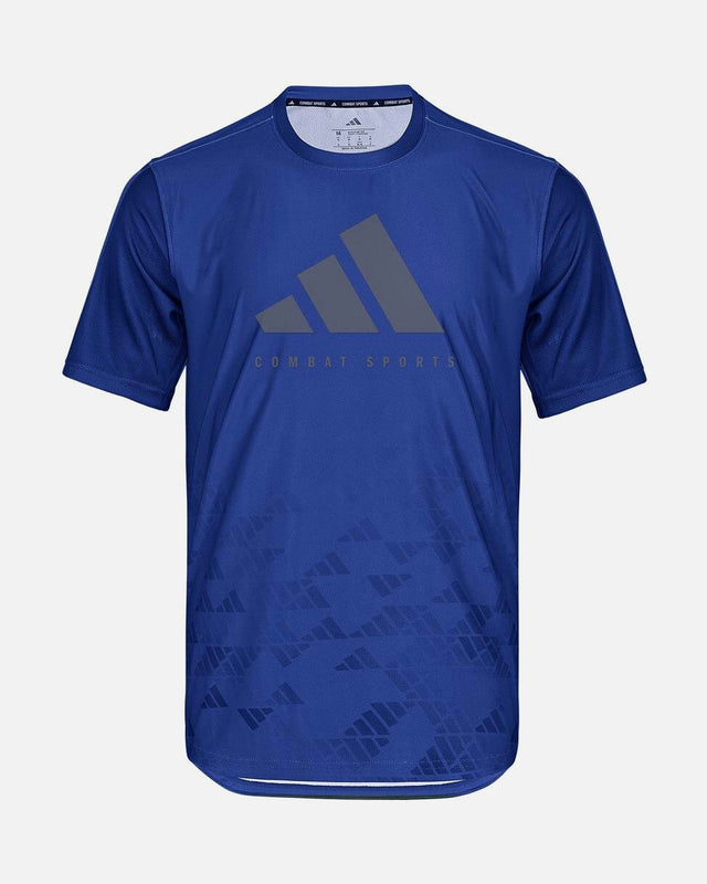 Adidas T-Shirt Tech Line – Dunkelblau/Blau