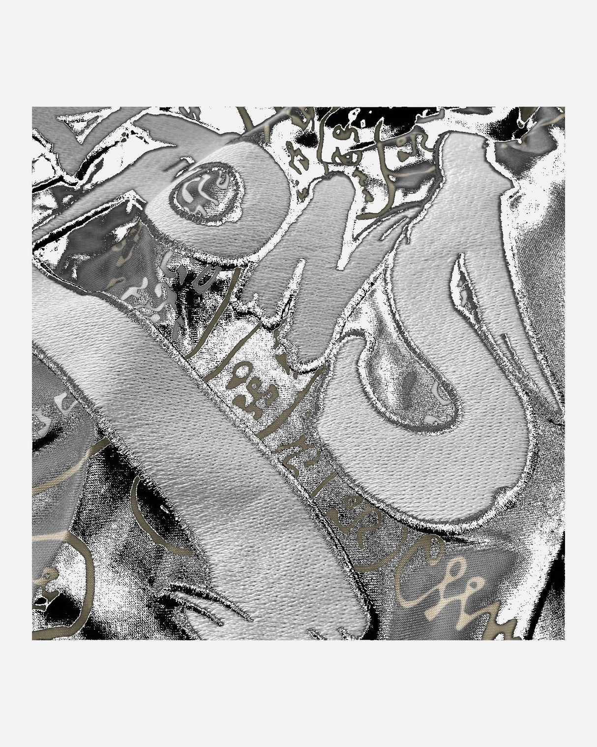8 WEAPONS Muay Thai Shorts 8 Ways Yant 2.0 - Zwart/Zand