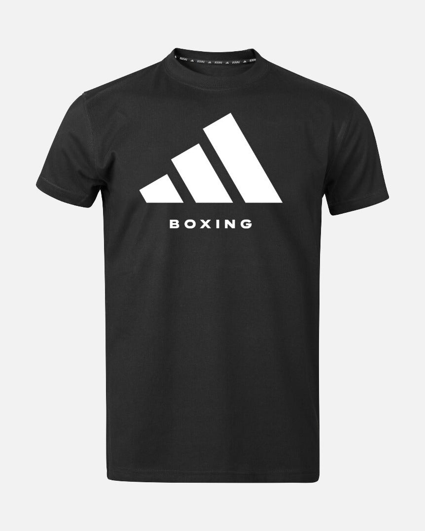 T-shirt de boxe Adidas Community – Preto