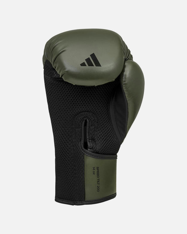 Mănuși de box Adidas Speed Tilt 200 – Verde măsliniu/Negru