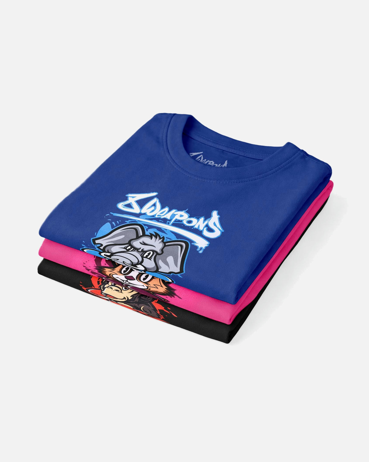 8 WEAPONS T-Shirt Jipe - Blauw