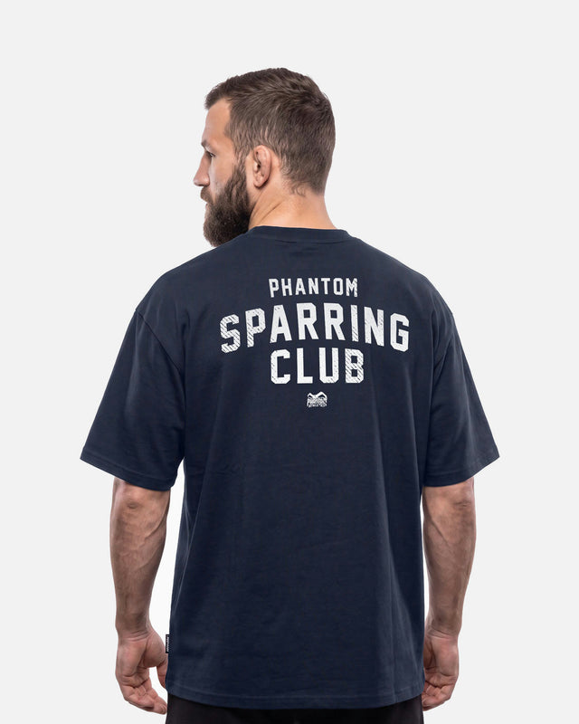 Phantom Athletics Triko Sparring Club Oversize Heavy – Námořnická modrá