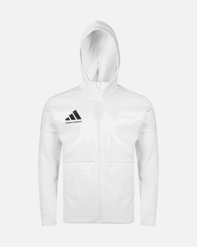 Adidas Kurtka treningowa Combat Sports – Biała