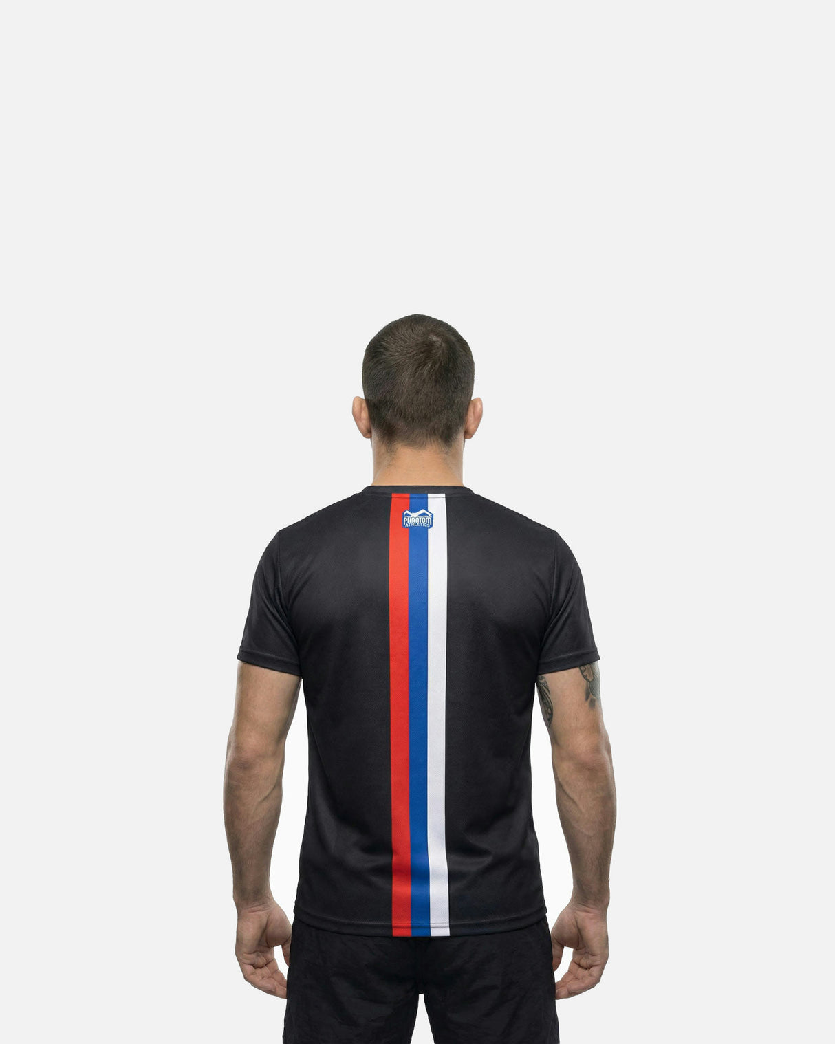 Phantom Athletics Trainingsshirt EVO+ Team Serbia - Zwart