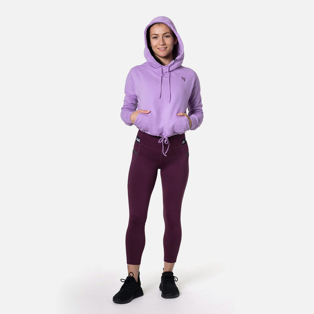 Hayabusa Leggings High Rise 3/4 Dam - Vin