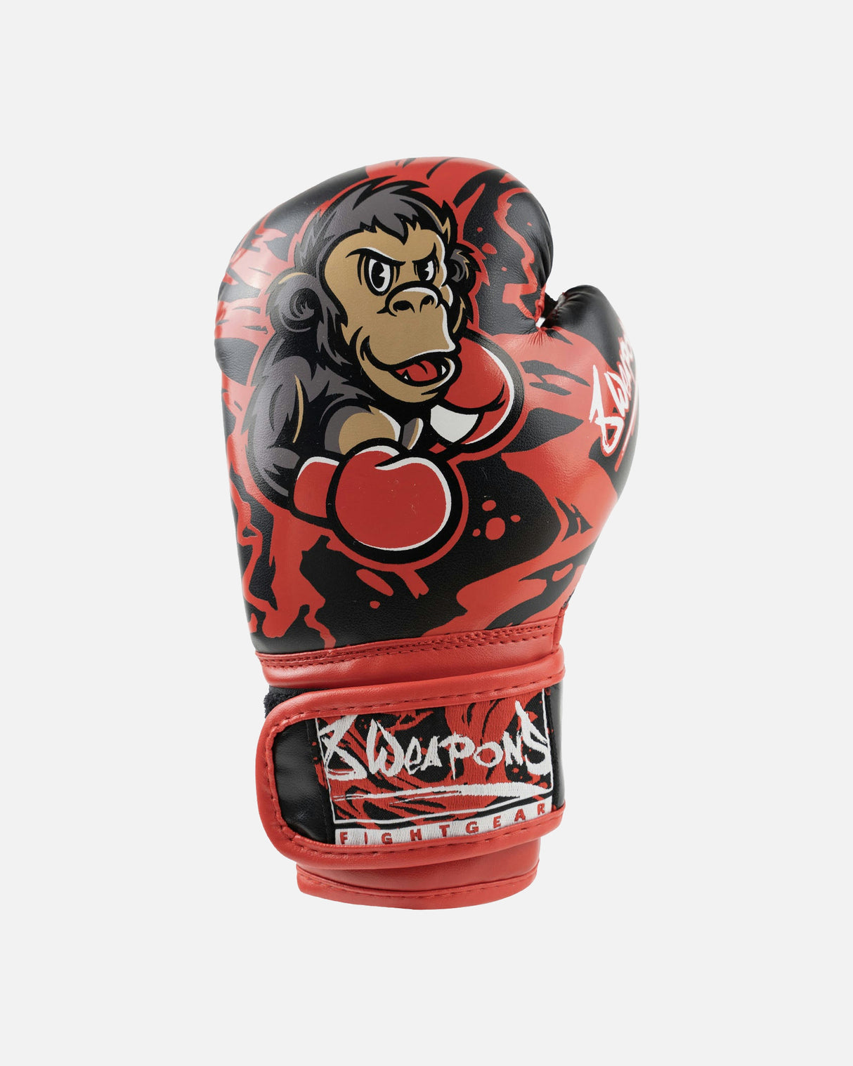 8 WEAPONS Bokshandschoenen Joe - Zwart/Rood