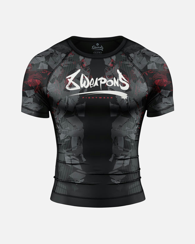 Rashguard 8 WEAPONS Hit 2.0 – Czarny/Czerwony