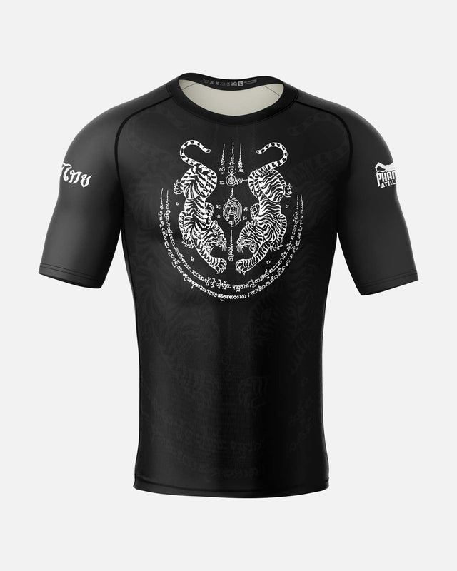 Rashguard Phantom Athletics Sak Yant – Negro/Gris