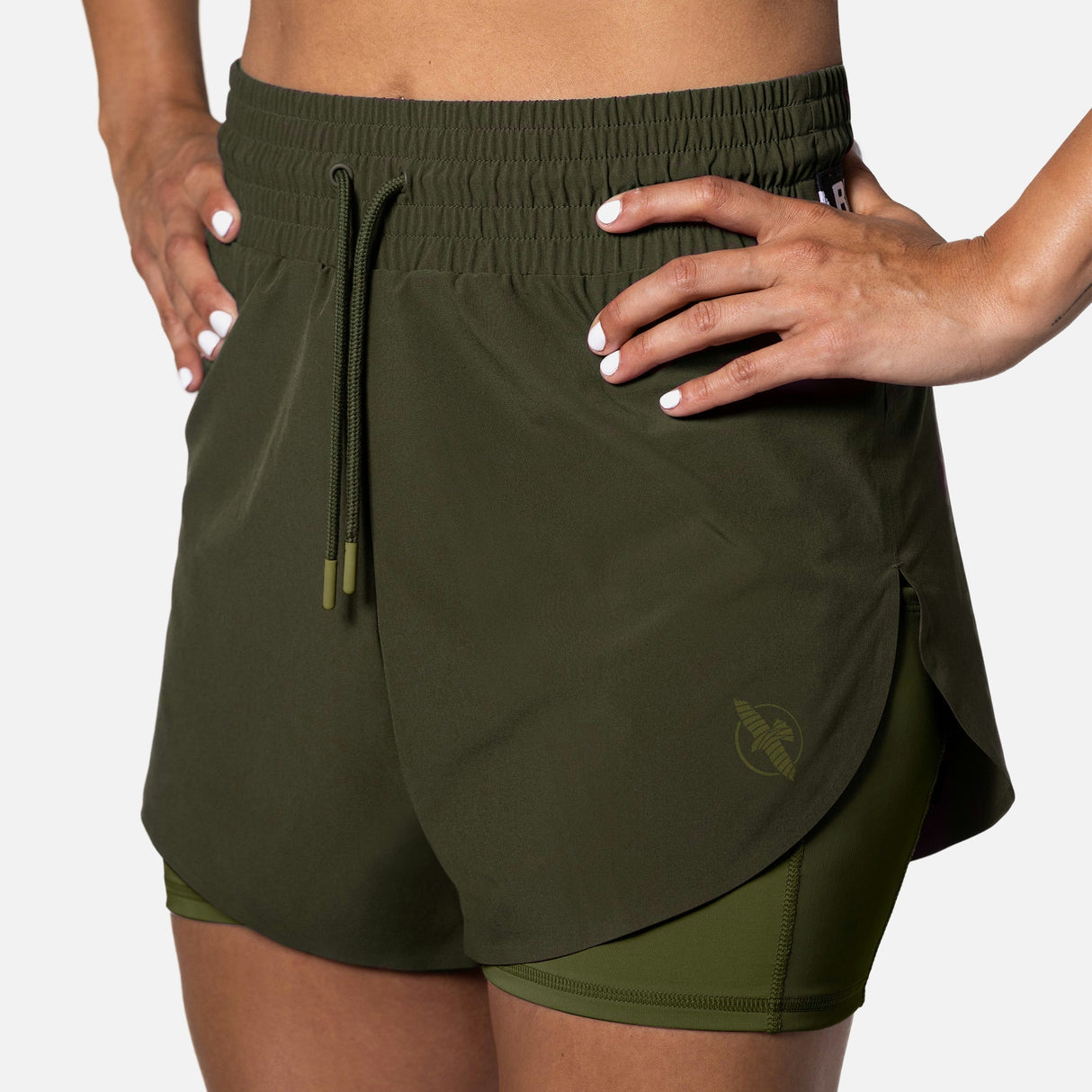Hayabusa Trainingsshorts Dames - Olijfgroen