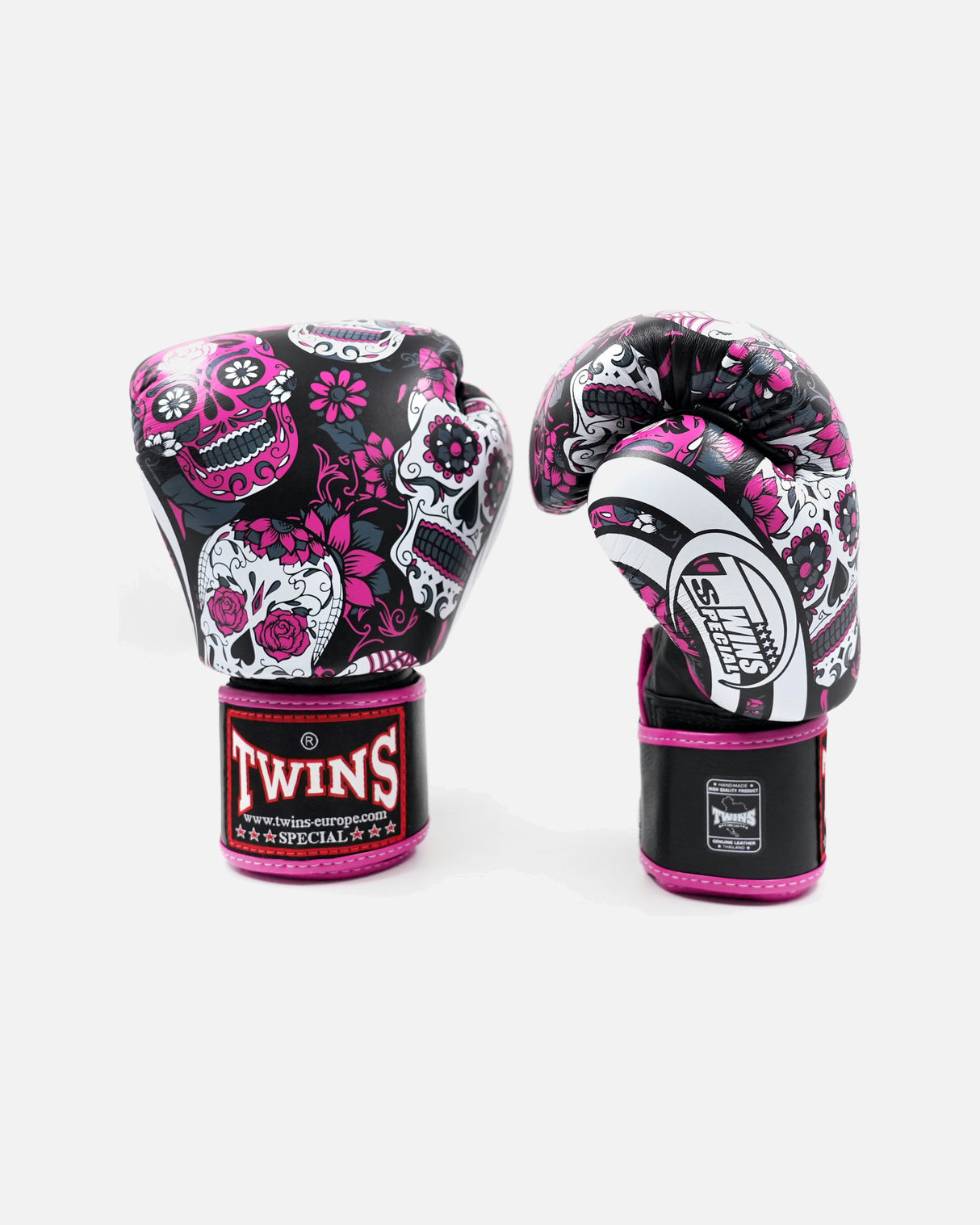 Twins Bokshandschoenen FBGVL4 Skull - Roze