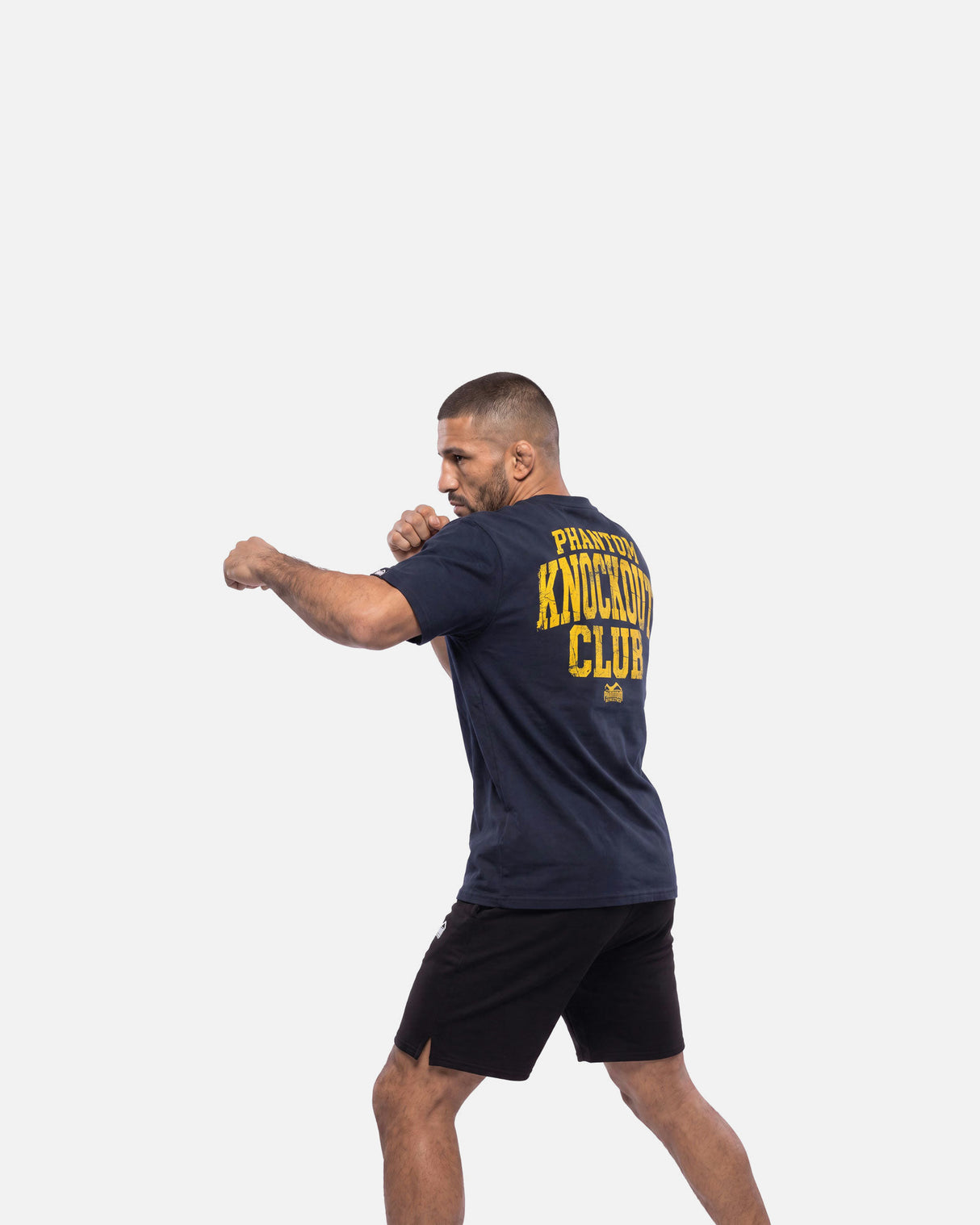 Phantom Athletics T-Shirt Knockout Club Oversize Heavy - Marineblauw