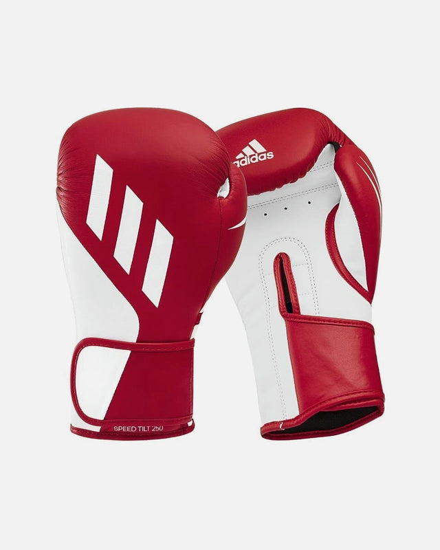 Adidas Boxhandschuhe Speed Tilt 250 – Rot/Weiß