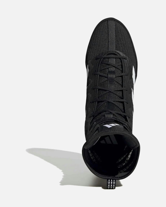 Chaussures de boxe Adidas Box Hog 4 – Noir/Blanc
