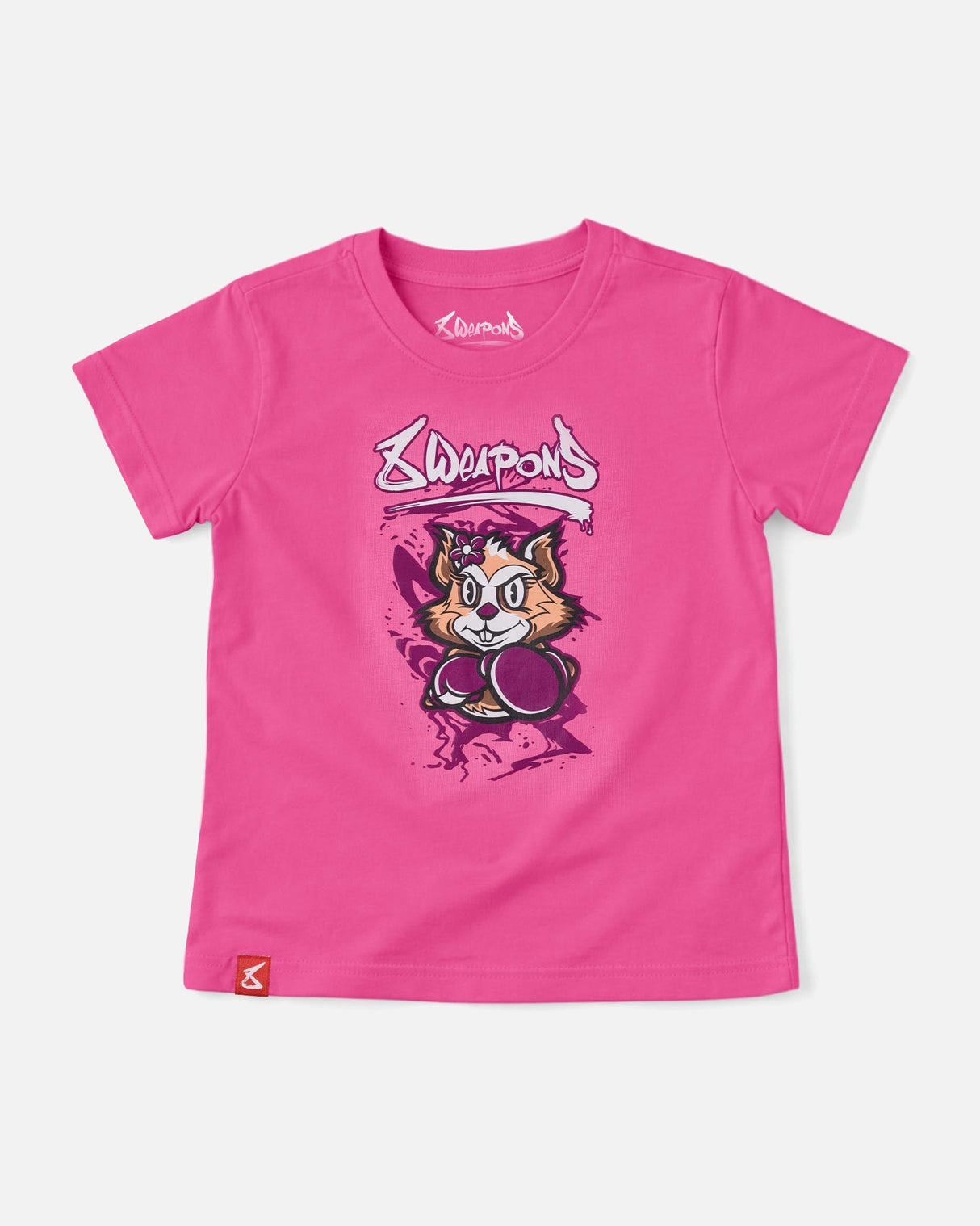 8 WEAPONS T-Shirt Kids - Roze