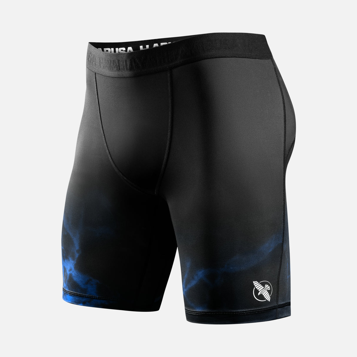 Hayabusa x UFC BJJ Compressie Shorts - Zwart/Blauw