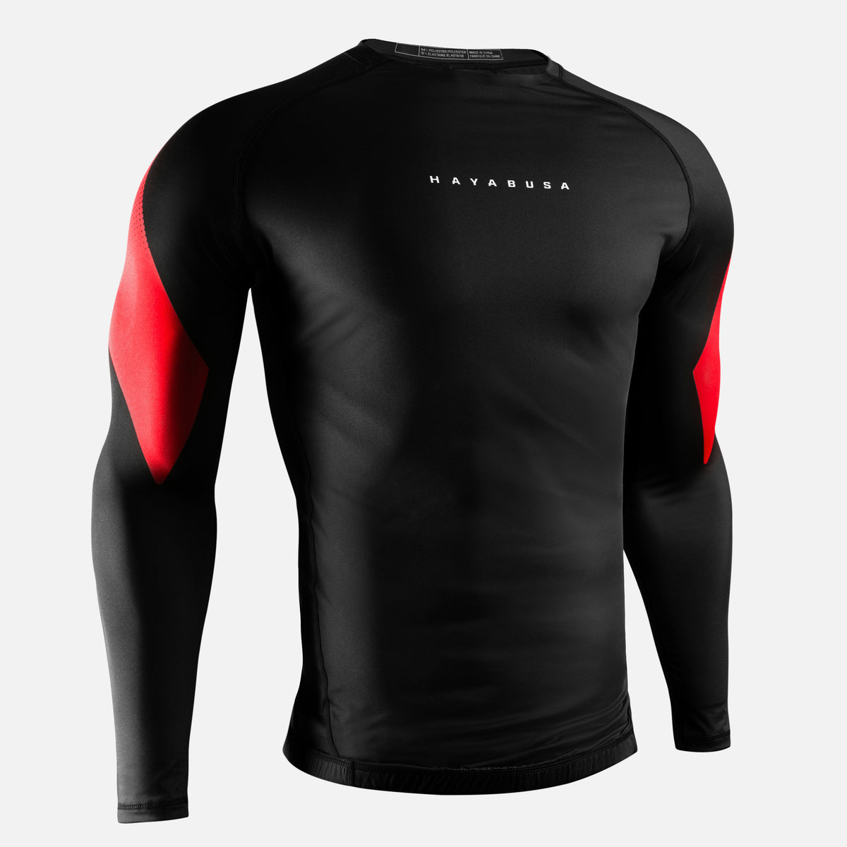 Hayabusa Rashguard Pro Ranked Lange Mouwen - Zwart