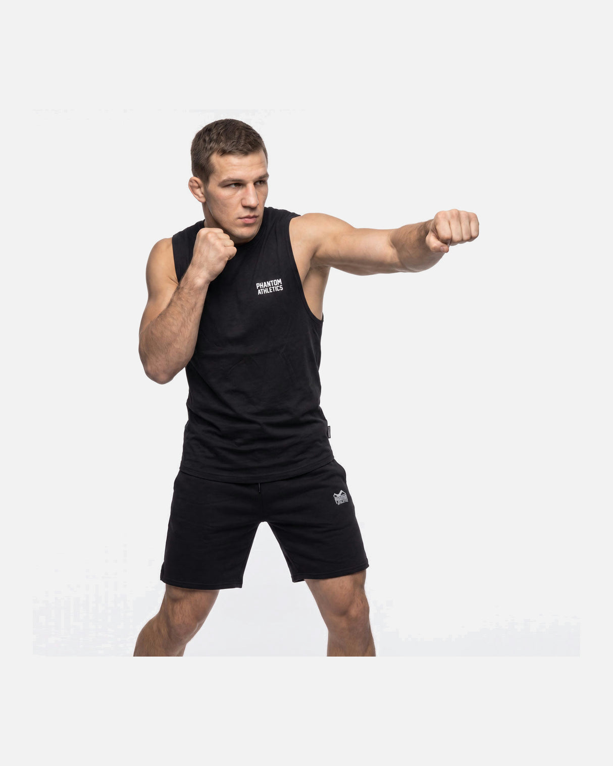 Phantom Athletics Mouwloos Shirt Serpent - Zwart