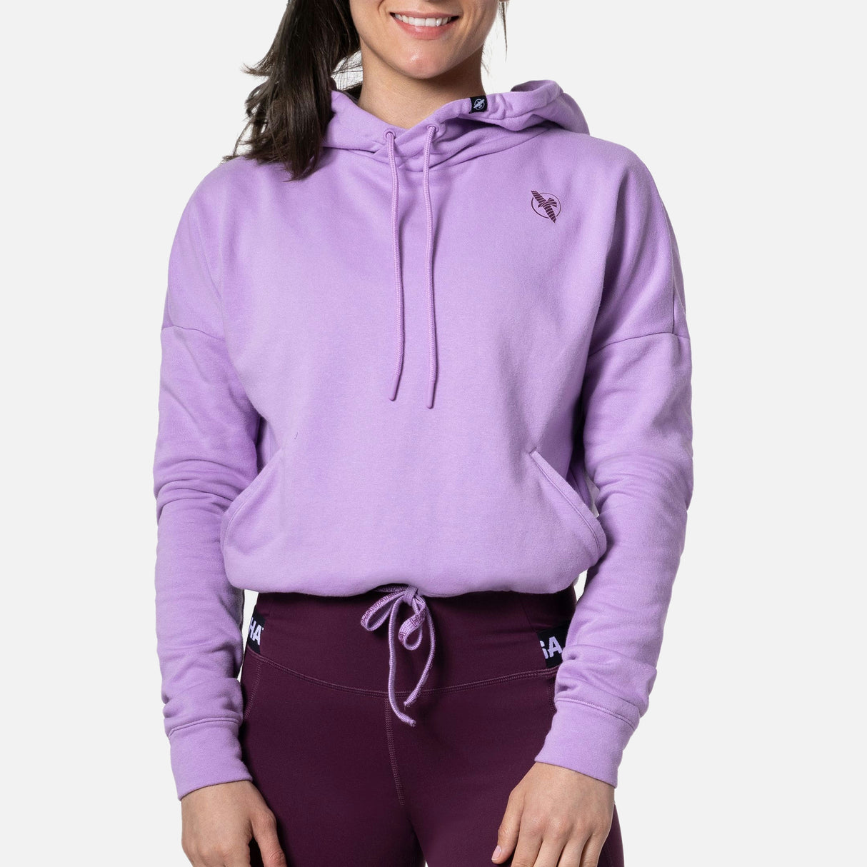 Hayabusa Hoodie Cozy Fleece Dames - Lavendel