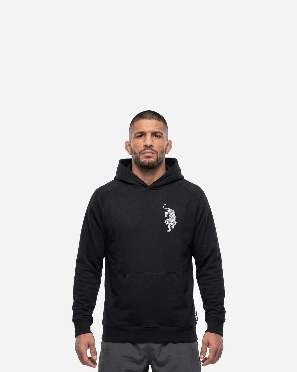 Phantom Athletics Hoodie Tiger Yant - Zwart