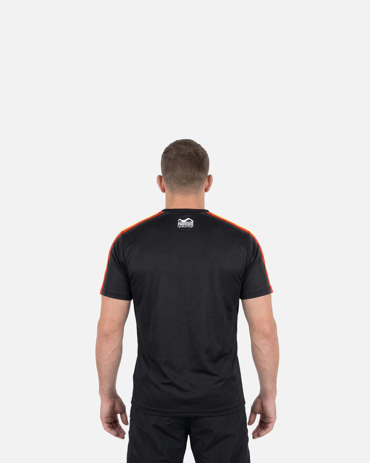 Phantom Athletics T-Shirt EVO+ Germany - Zwart/Rood/Goud