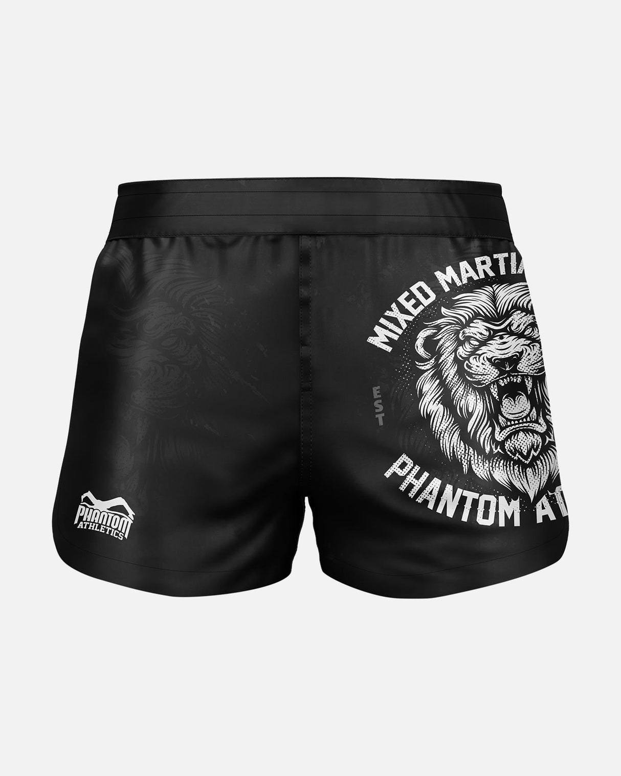 Phantom Athletics MMA Shorts Fusion Lionheart - Zwart