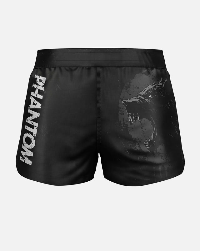 Spodenki MMA Phantom Athletics Fusion-R Werewolf – Czarne/Szare