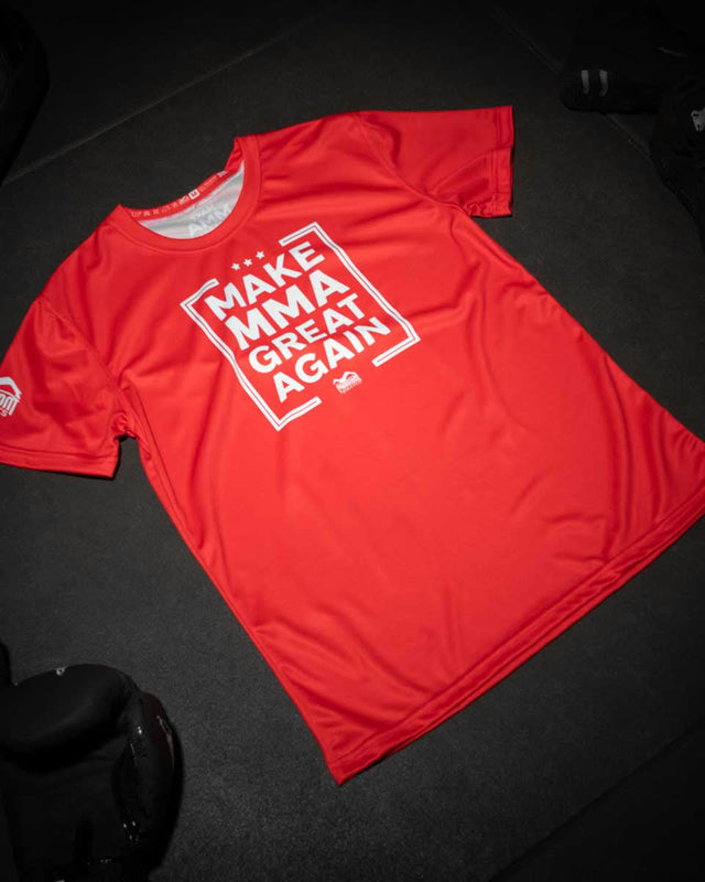 Phantom Athletics Tréninkové triko EVO Make MMA Great Again – Červené