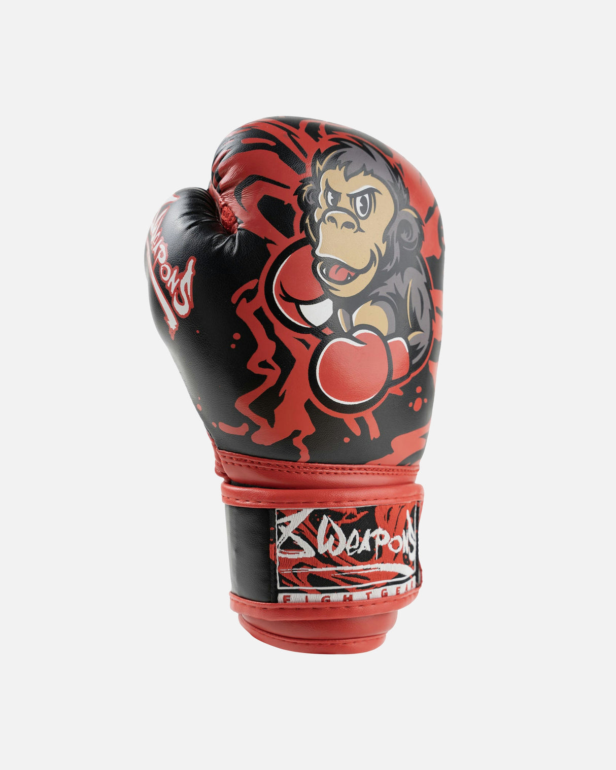 8 WEAPONS Bokshandschoenen Joe - Zwart/Rood