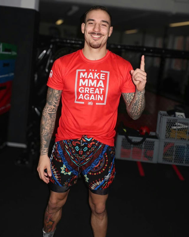 Phantom Athletics Tréninkové triko EVO Make MMA Great Again – Červené