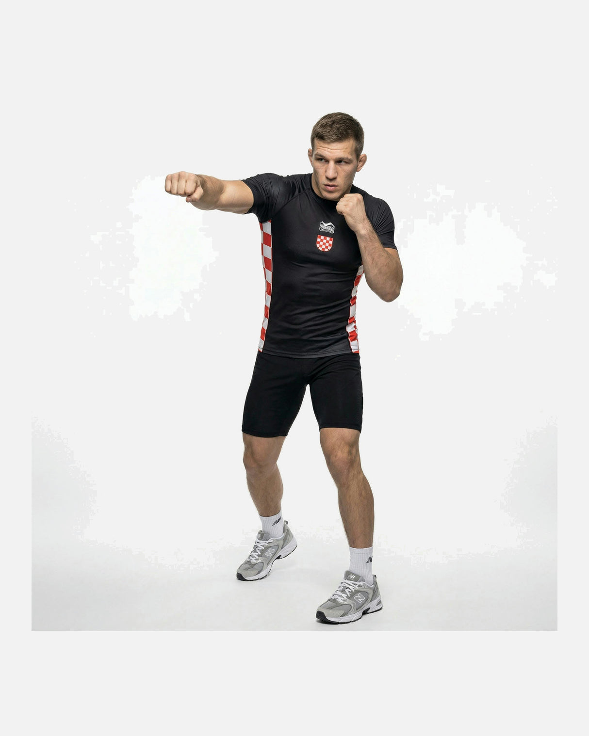 Phantom Athletics Rashguard Team Croatia - Zwart