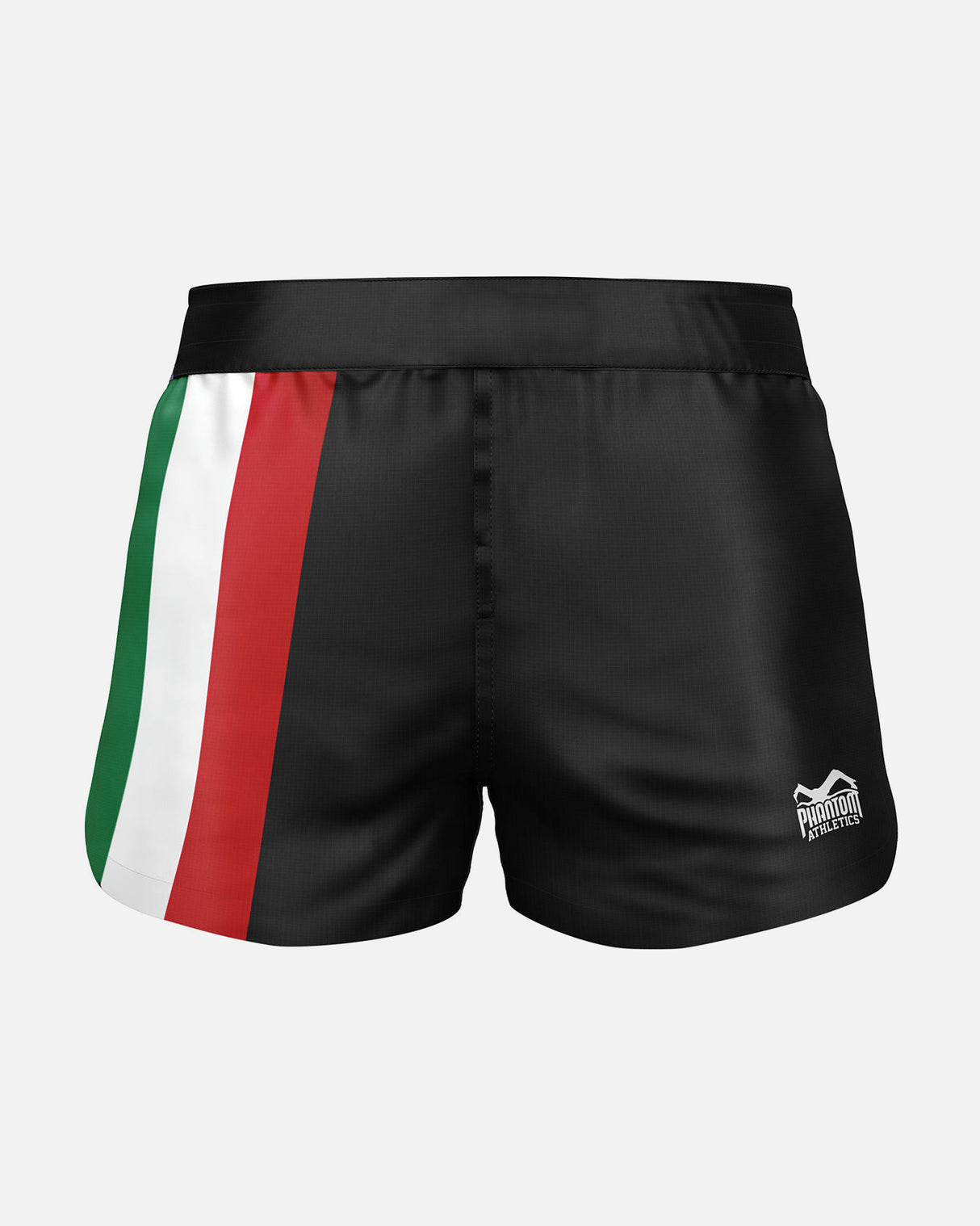 Phantom Athletics MMA Shorts Fusion-R Team Italy - Rood/Wit/Groen