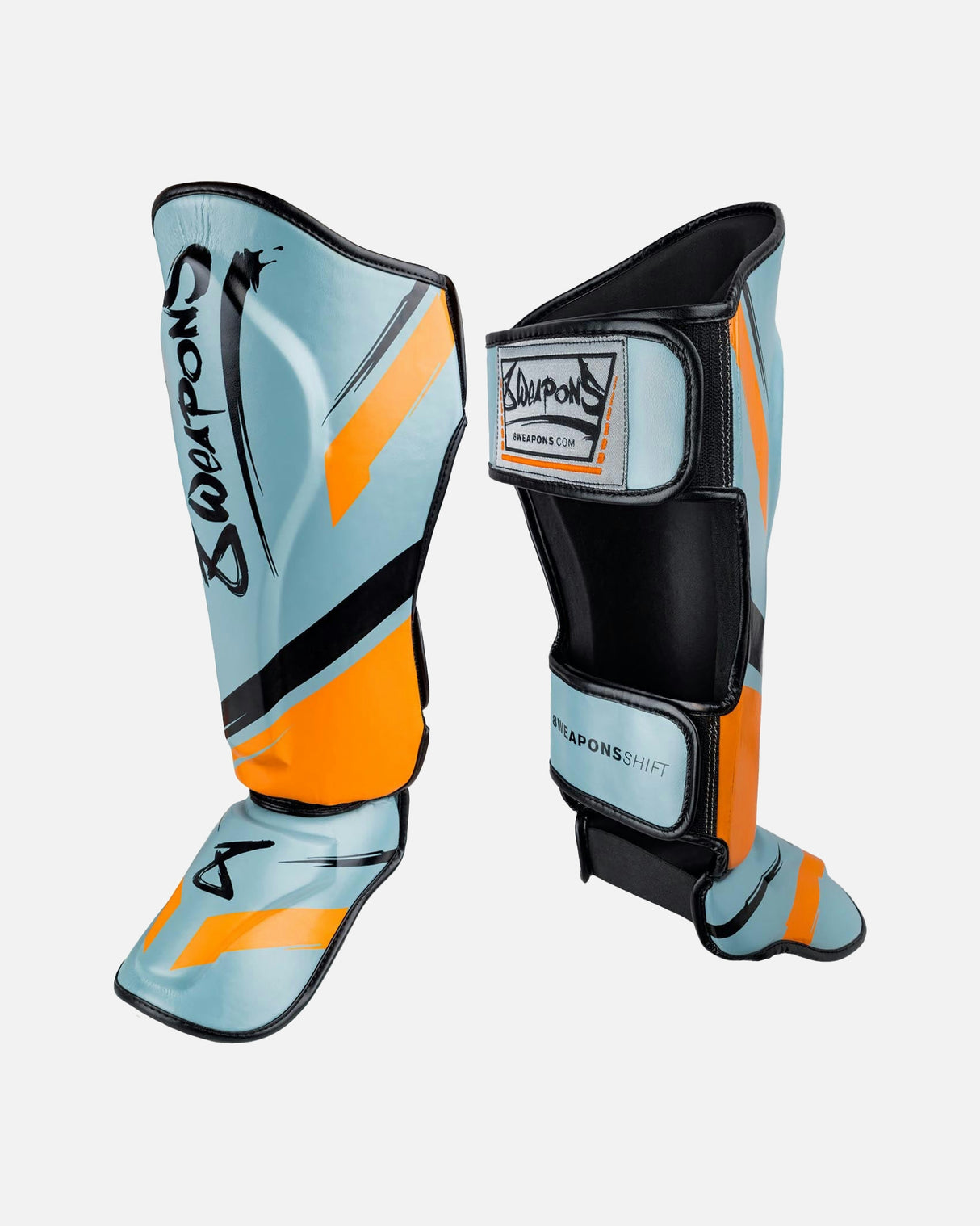8 WEAPONS Scheenbeschermers Shift - Ijsgrijs/Oranje