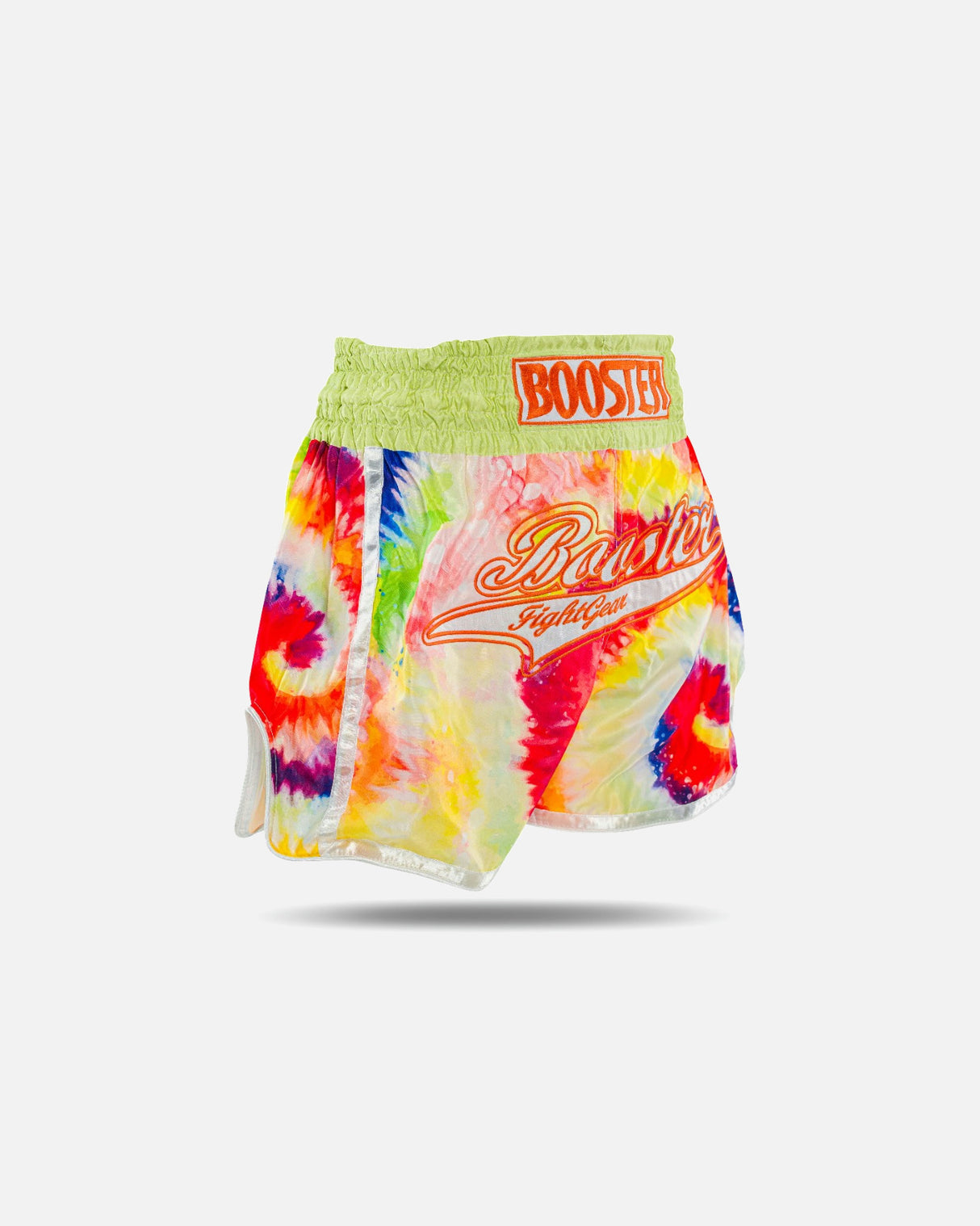 Booster Muay Thai Shorts TBT Swirl - Geel