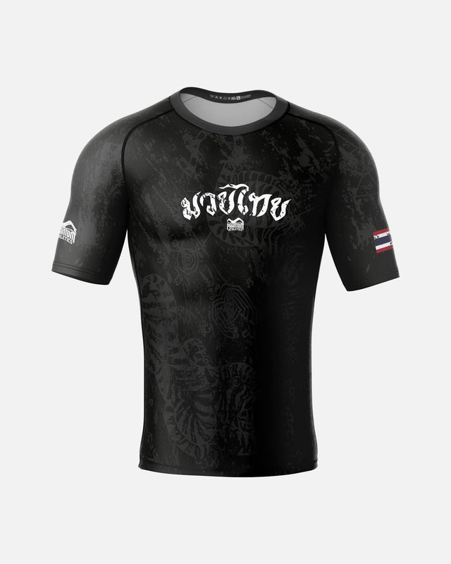Phantom Athletics Rashguard Muay Thai – Svart/Grå