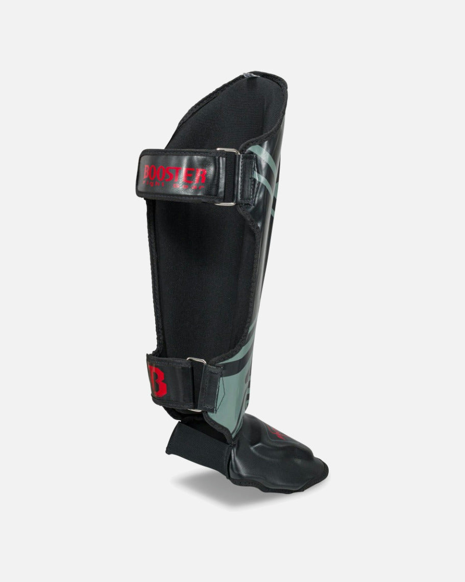 Booster Scheenbeschermers V10 - Zwart