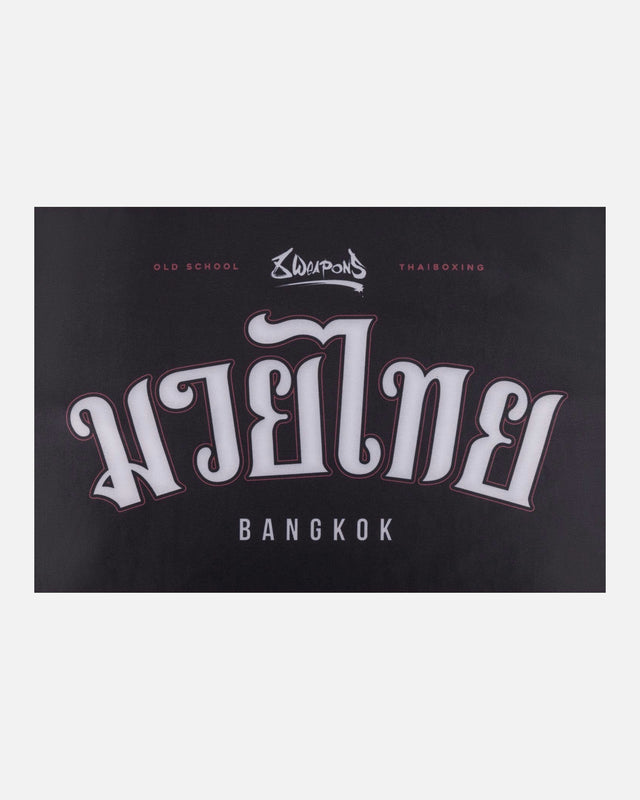 8 WEAPONS T-Shirt Bangkok - Zwart/Wit