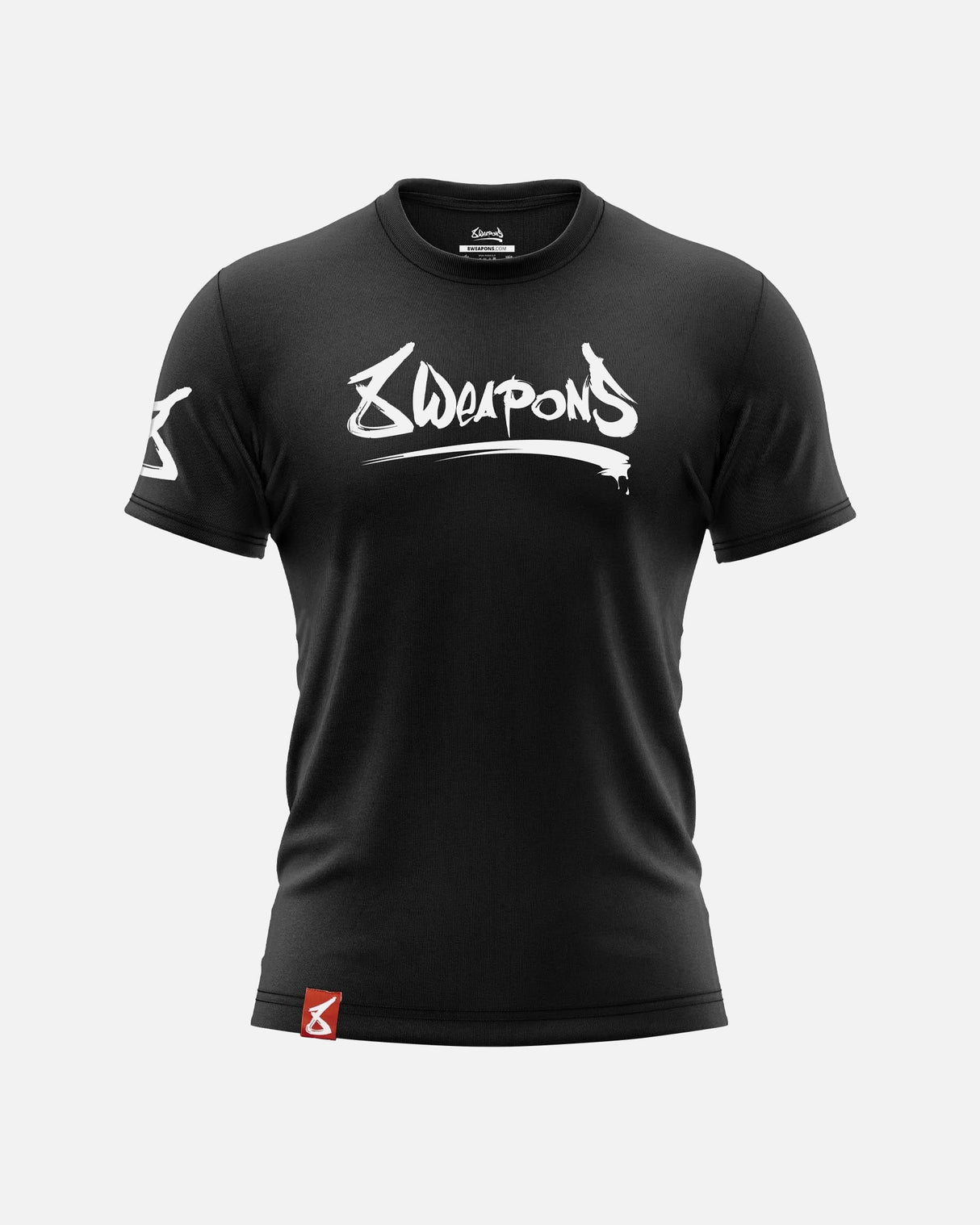 8 WEAPONS T-Shirt Unlimited 2.0 - Zwart/Wit