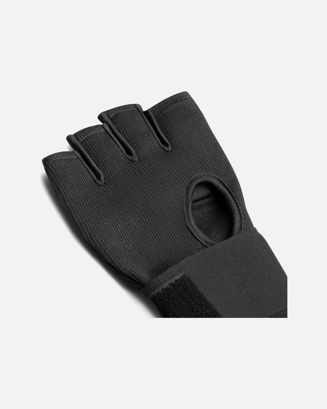 Guantes interiores Hayabusa x Mayweather Deluxe Quick Wraps – Negro/Oro