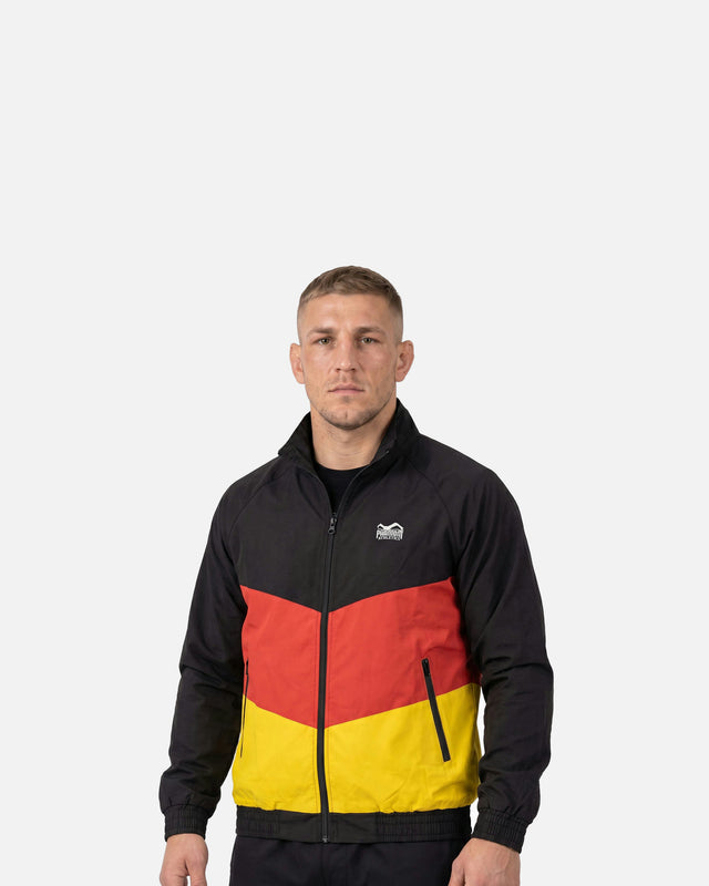 Chaqueta de entrenamiento Phantom Athletics DMC Team Germany ST – Negro/Rojo/Oro