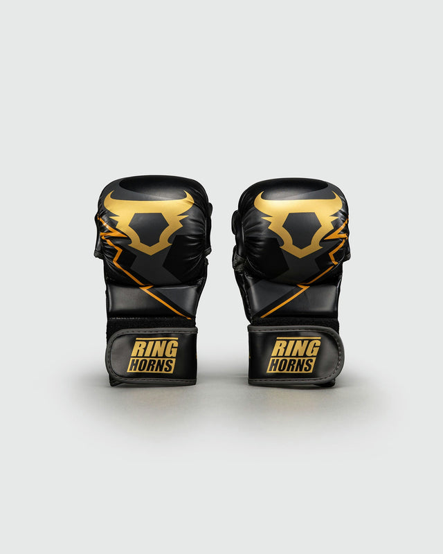 Ringhorns MMA Handschoenen Charger - Zwart/Goud
