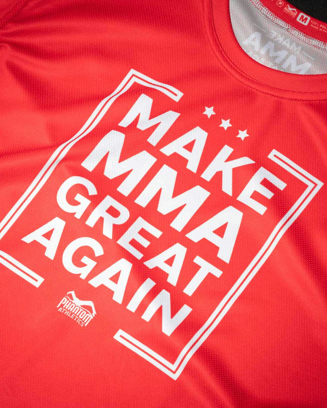 Phantom Athletics Tréninkové triko EVO Make MMA Great Again – Červené