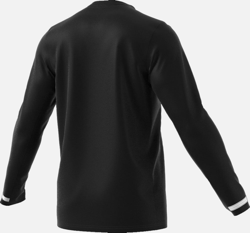 Adidas T19 Langarm-Jersey – Schwarz/Weiß