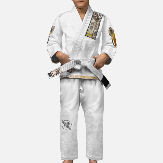 Kimono de BJJ Hayabusa Ascend – Criança – Branco