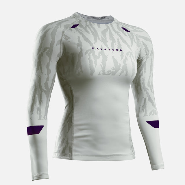 Hayabusa Rashguard Apex Vantage Lange Mouwen Dames - Beige