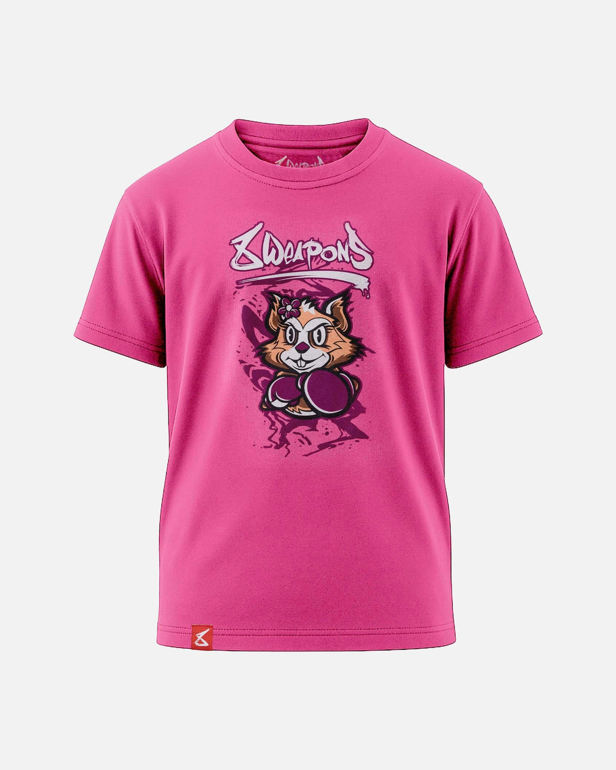8 WEAPONS T-Shirt Kids - Roze
