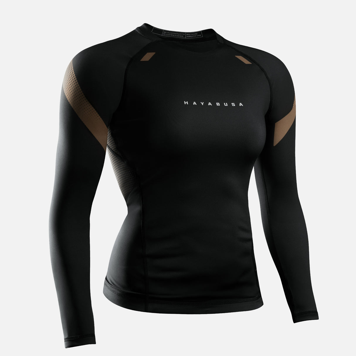 Hayabusa Rashguard Pro Ranked Lange Mouwen Dames - Bruin