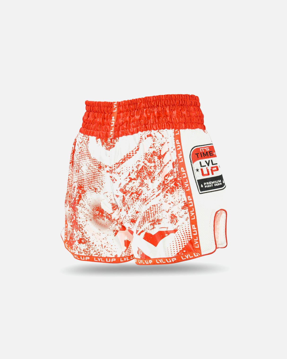 LVL UP Muay Thai Shorts Stadium - Rood